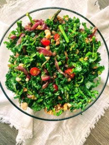 Asparagus Kale Salad