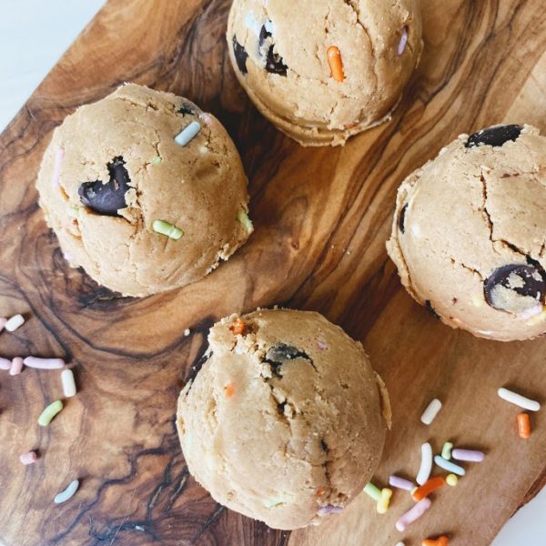 Vegan Cookie Dough Protein Balls The Happy and Wholesome Mommy