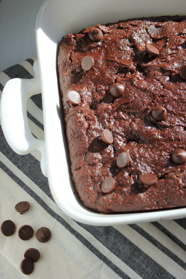 Healthy Pumpkin Brownies