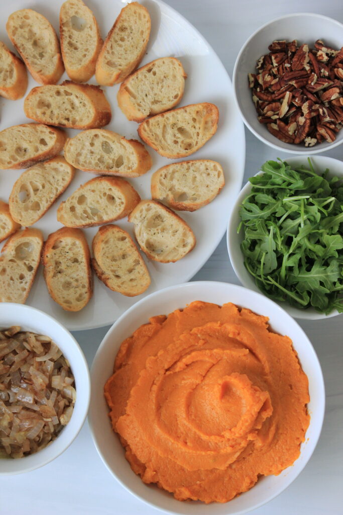 Sweet Potato Bruschetta