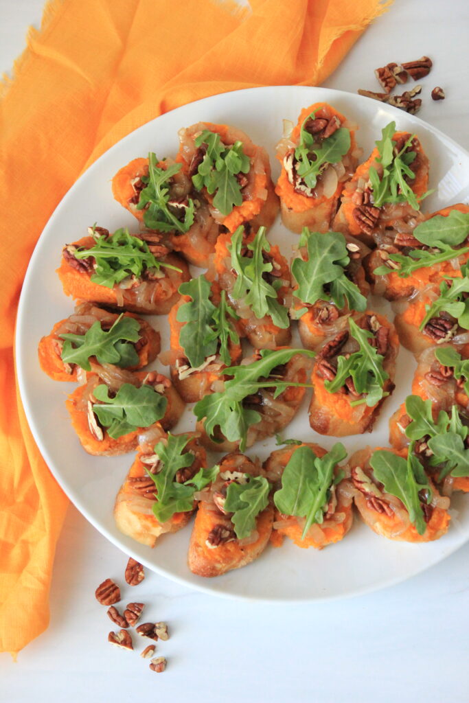 Sweet Potato Bruschetta