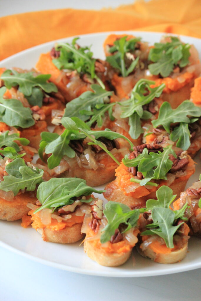 Sweet Potato Bruschetta