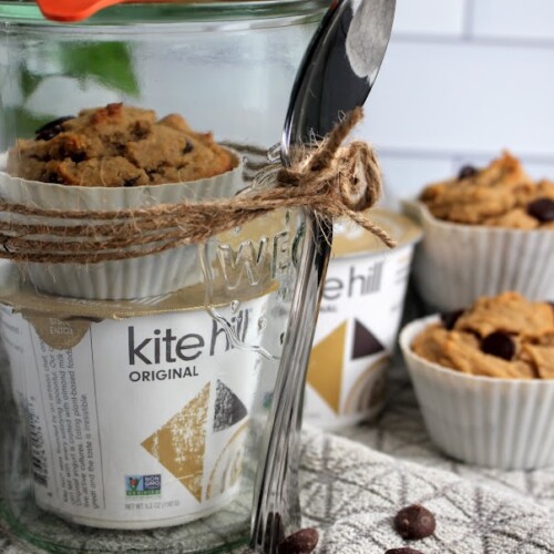 Peanut Butter Blender Muffins and Yogurt Jars