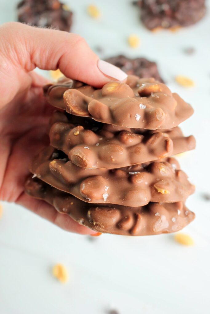 The Best Chocolate Covered Peanuts (vegan)