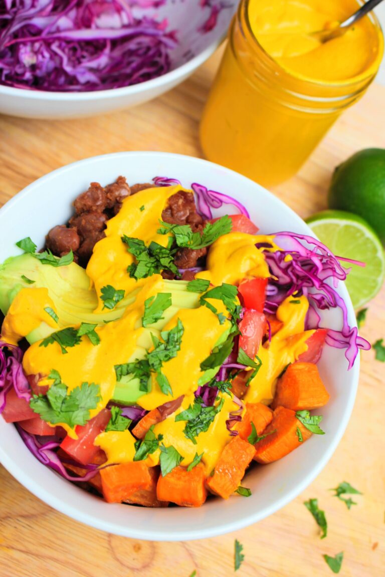 Easy Plant-based Sweet Potato Bowl