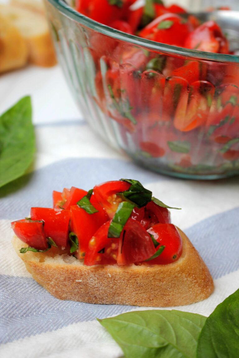 Easy Bruschetta Recipe (My Grandma’s Recipe)