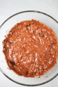 Just mixed the wet ingredients.