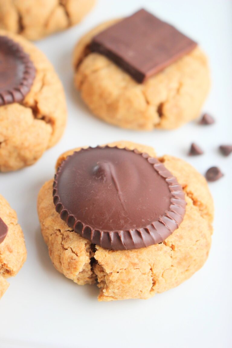 Vegan Peanut Butter Cup Cookies