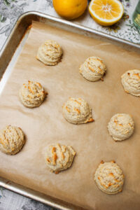 Just took the cookies out of the oven.