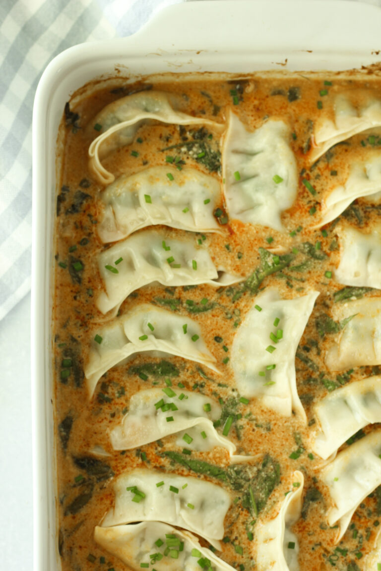 TikTok Viral Dumpling Bake