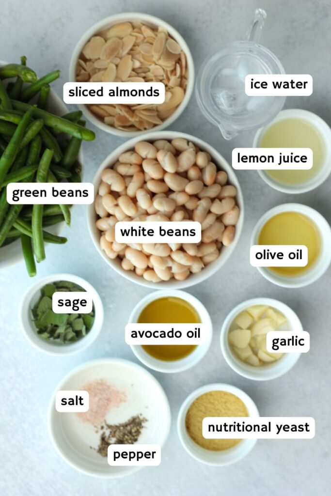 All of the ingredients needed to make this dish.