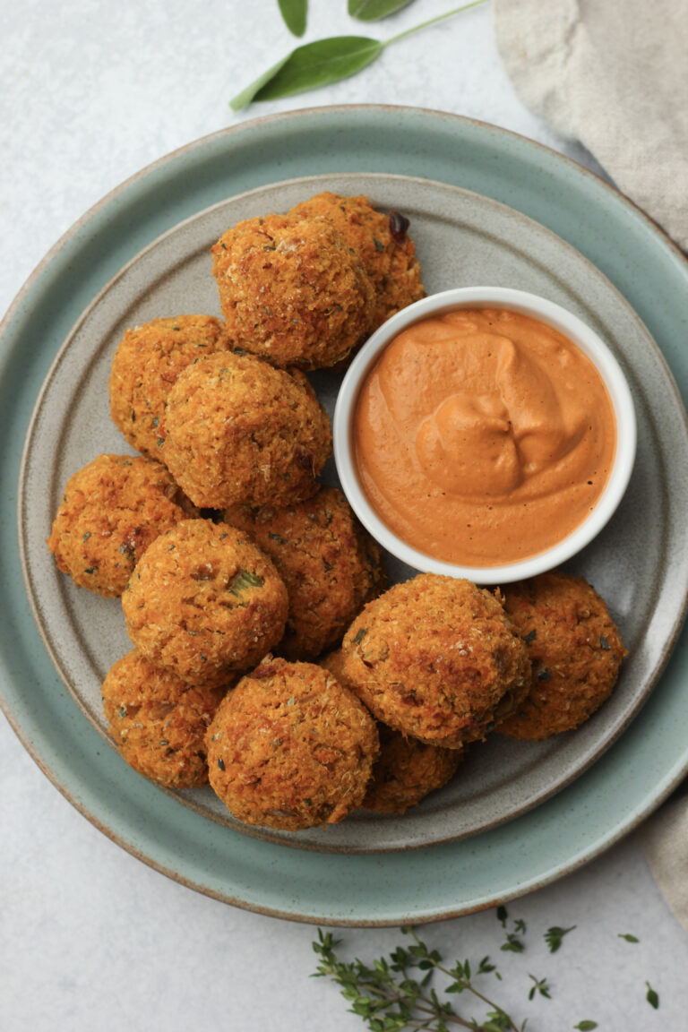 Vegan Thanksgiving Sweet Potato Balls