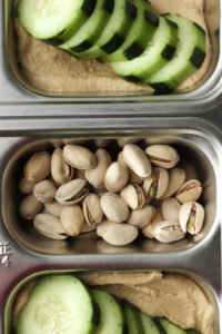 The pistachios have been added to the Bento boxes.
